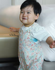 Emery Jumpsuit - Colourful Puppies | The Elly Store