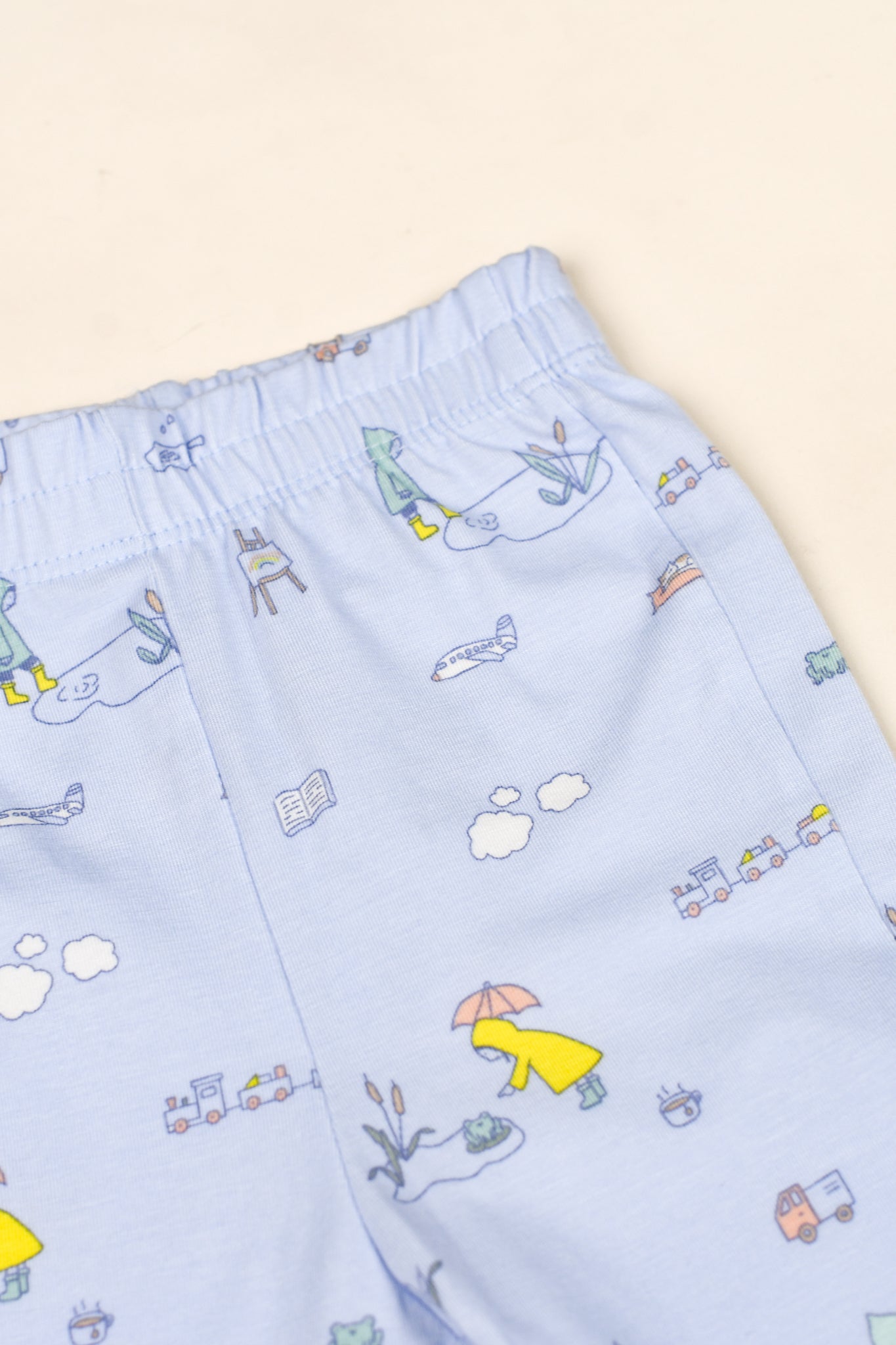 Long-Sleeve Pyjamas Set - Rain And Cozy | The Elly Store