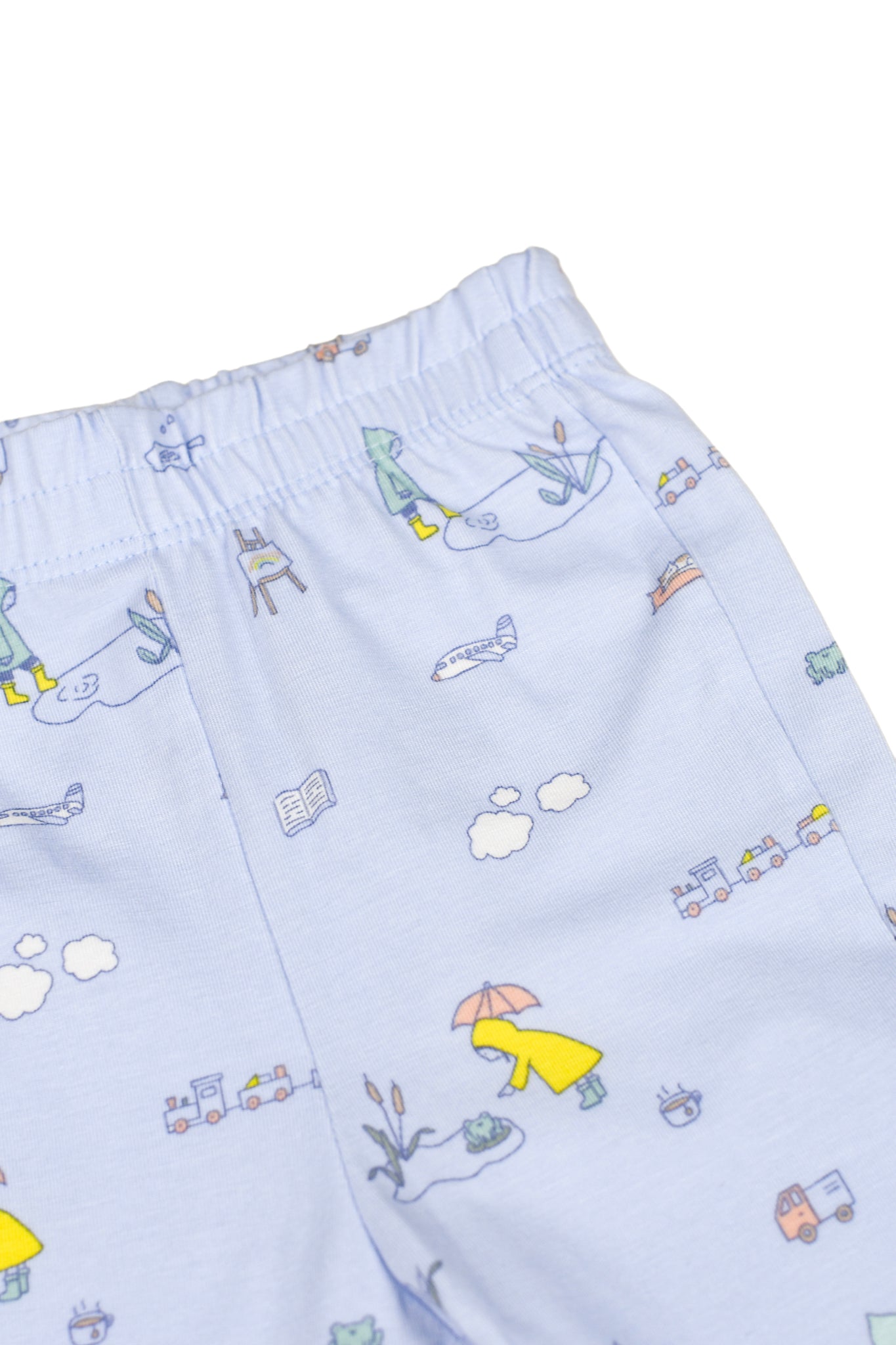 Long-Sleeve Pyjamas Set - Rain And Cozy | The Elly Store