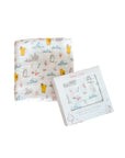 Organic Cotton Swaddle - Picnic With Pooh