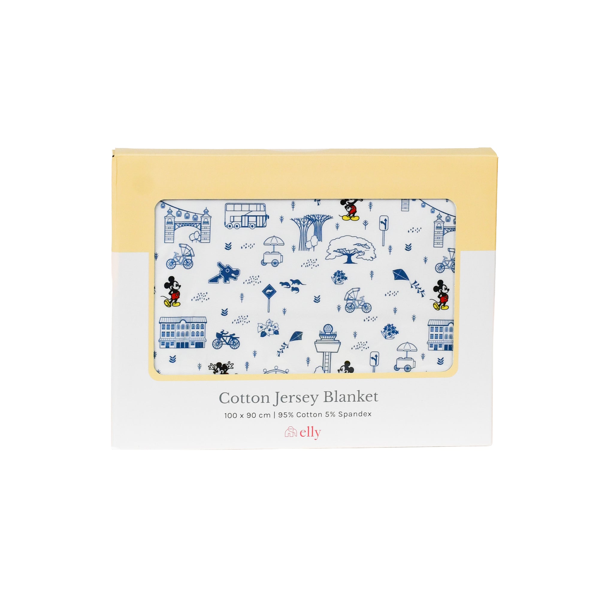 Jersey Blanket - Blue Road Trip Mickey