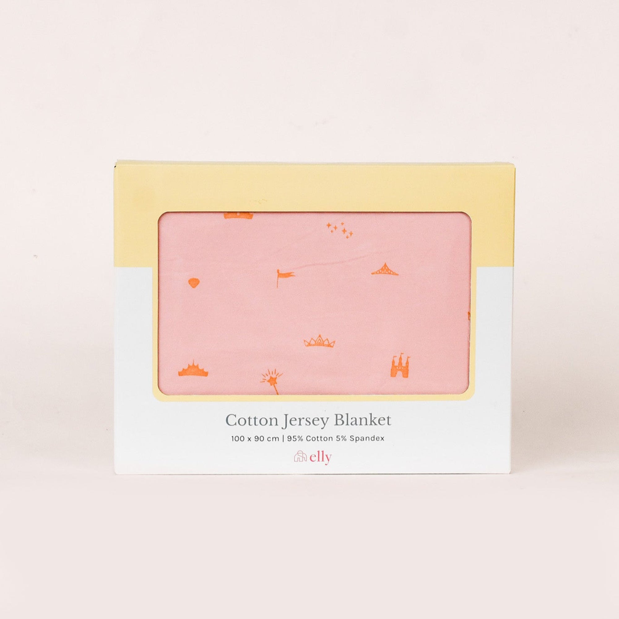 Jersey Blanket - Princess Crowns