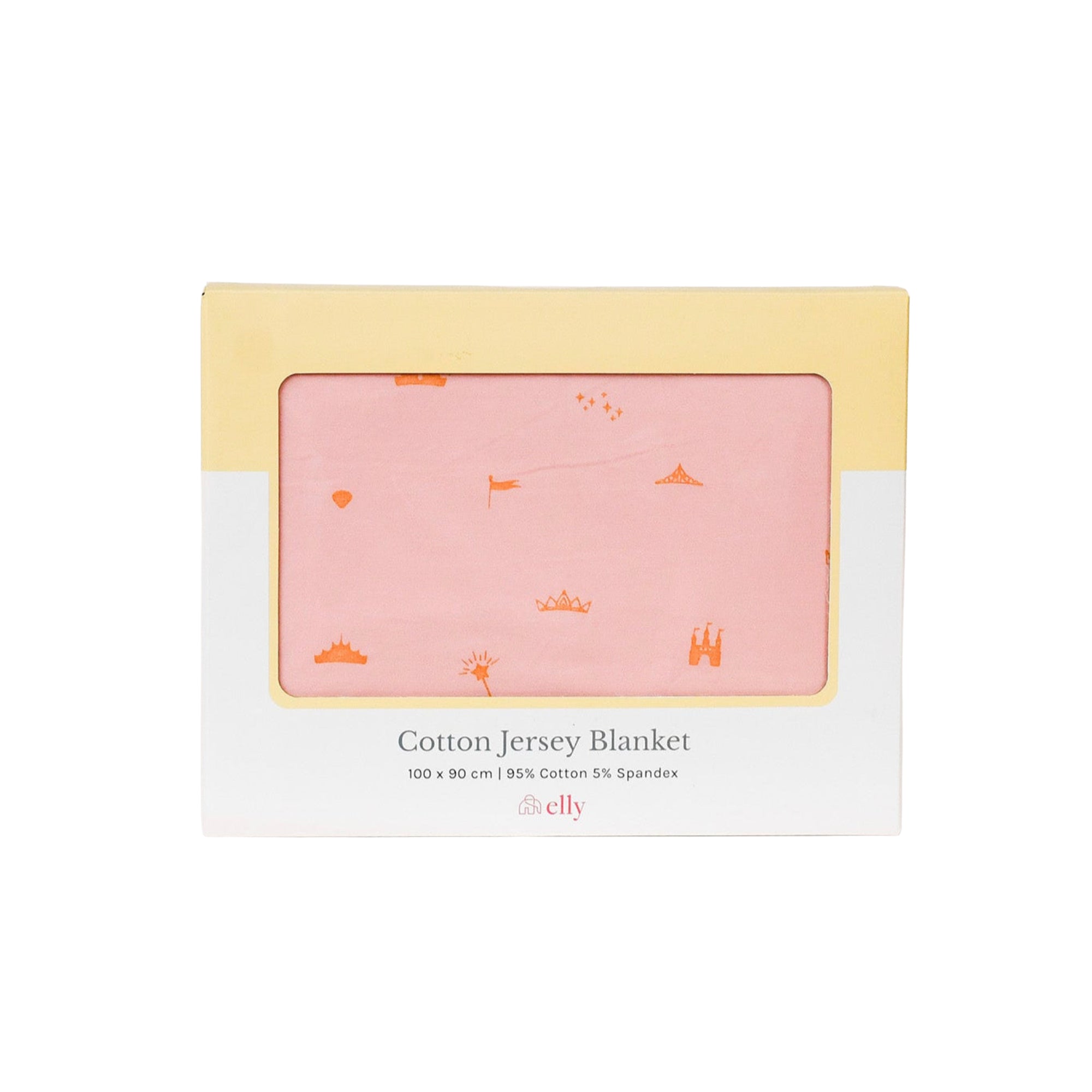 Jersey Blanket - Princess Crowns