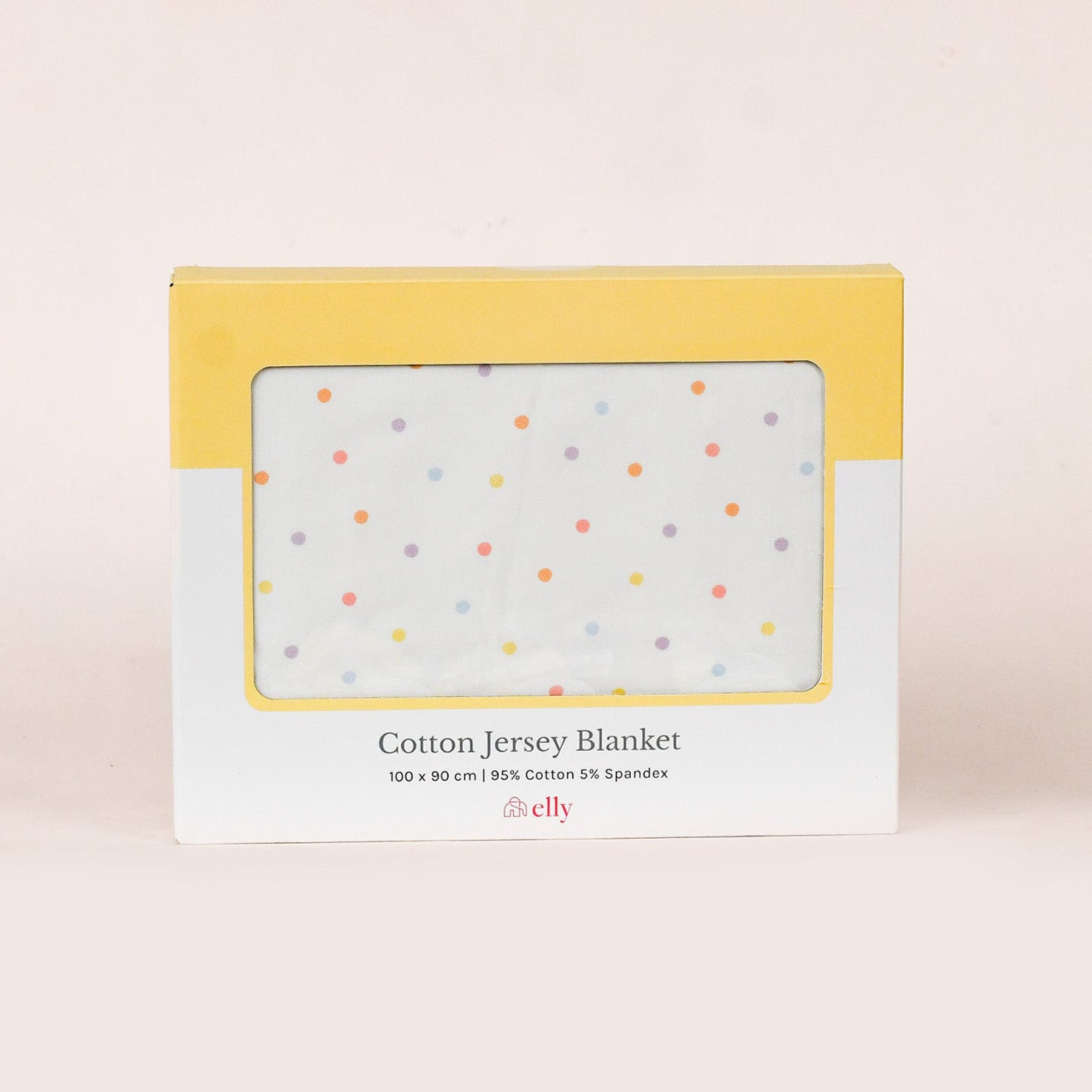 Jersey Blanket - Pastel Polka Dots