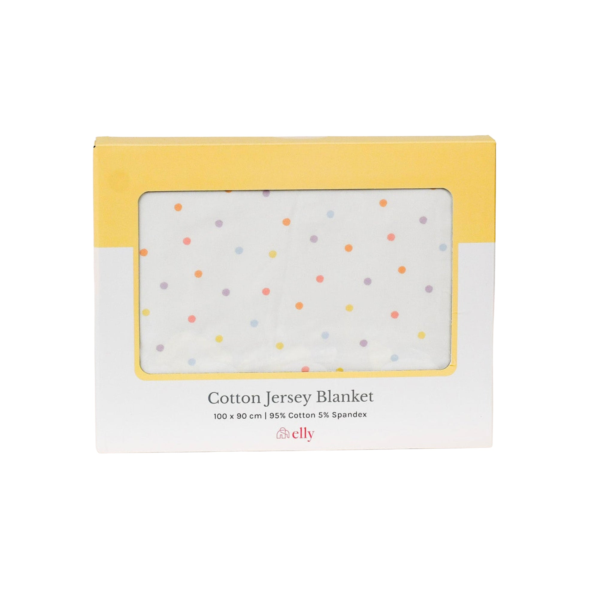 Jersey Blanket - Pastel Polka Dots