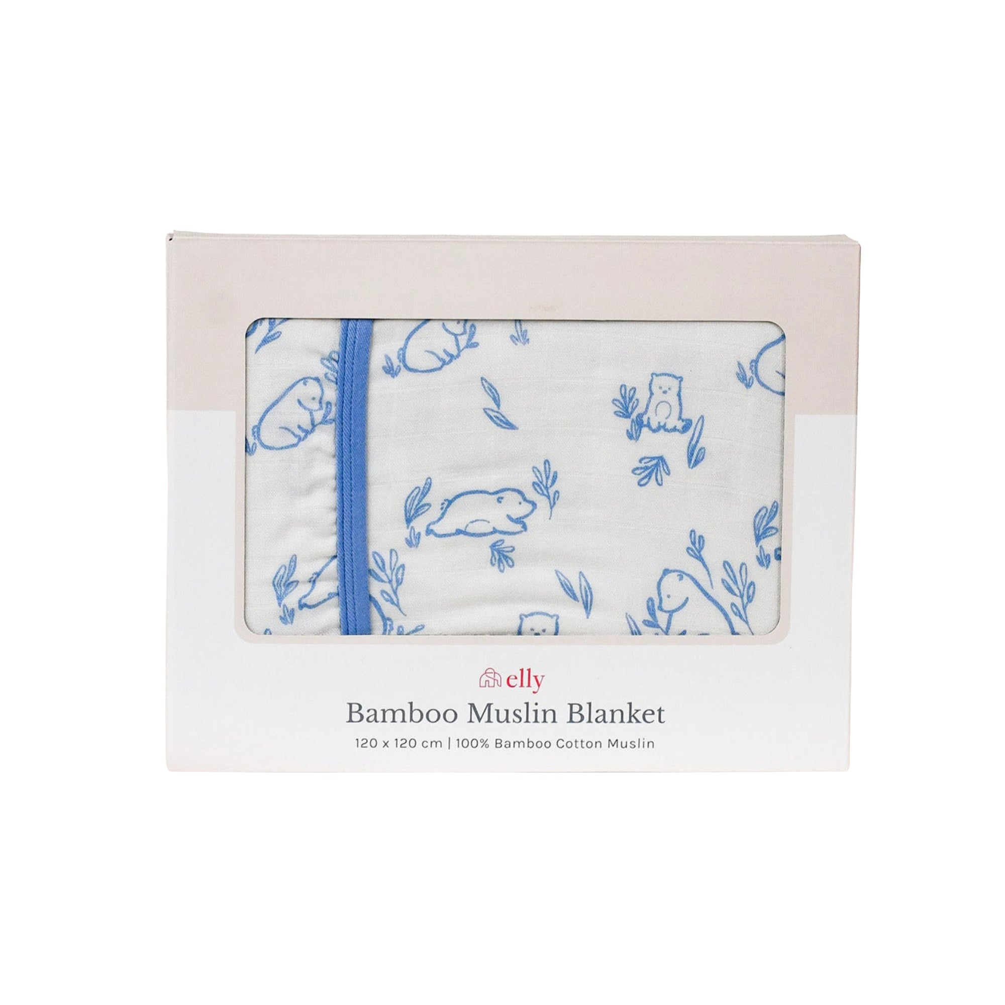 Bamboo Muslin Blanket - Beary Best