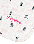 Jersey Blanket - Pink Hello Minnie