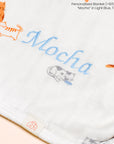 Bamboo Muslin Blanket - Sleepy Cats