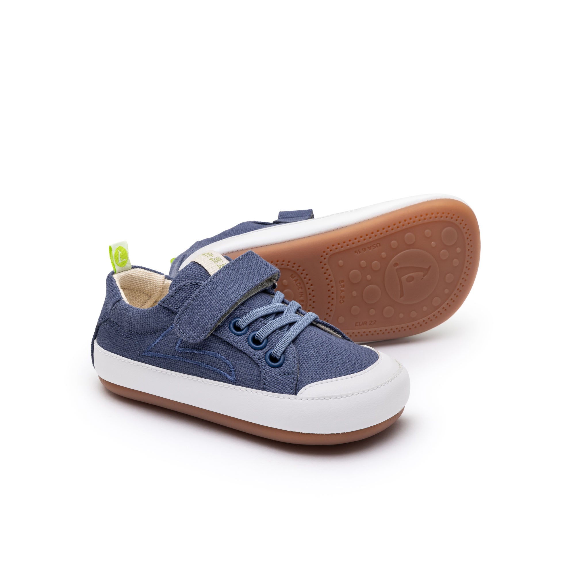 Dash Green Sneakers Lona Azul Klein