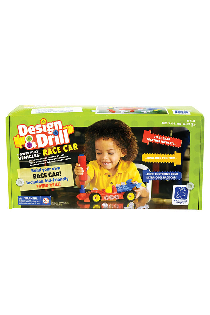 Design & Drill Power Play Vehicles - Race Car