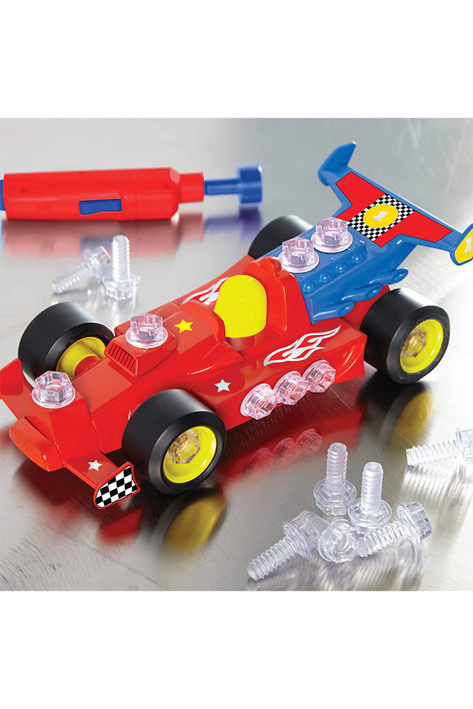 Design & Drill Power Play Vehicles - Race Car