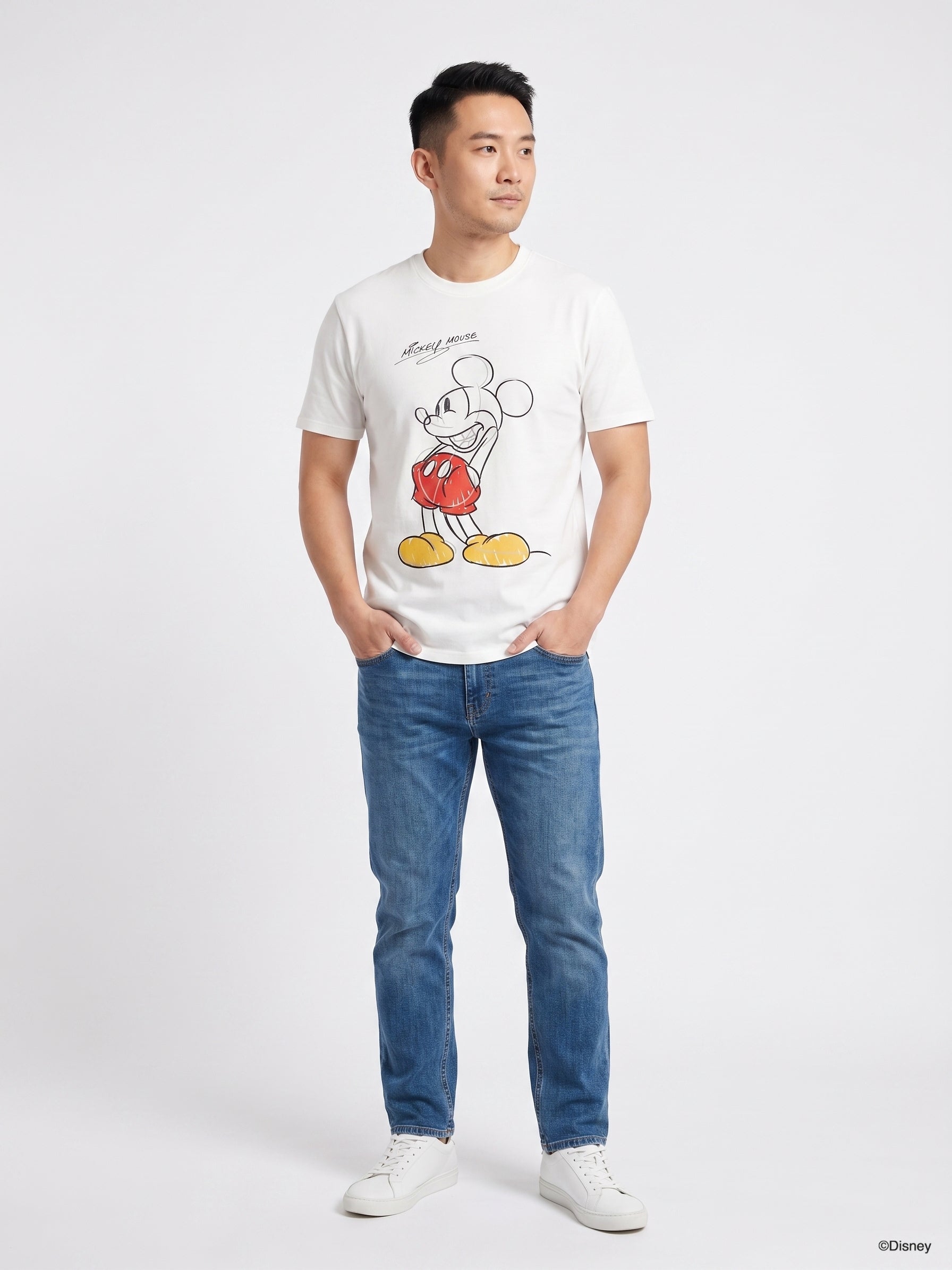 Adult Tee Doodle Mickey