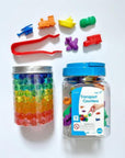 Edx Education Transport Counters Waterbeads Play Kit