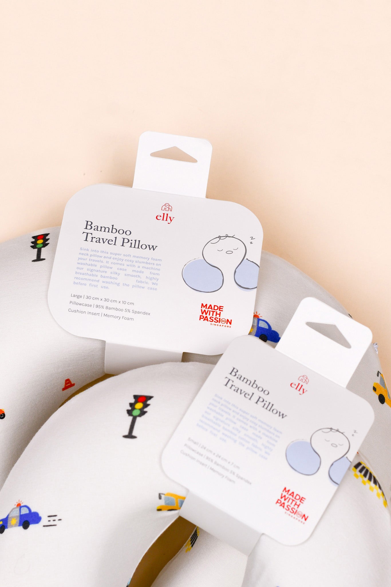 Snuggle Neck Pillow - Elephant Traffic