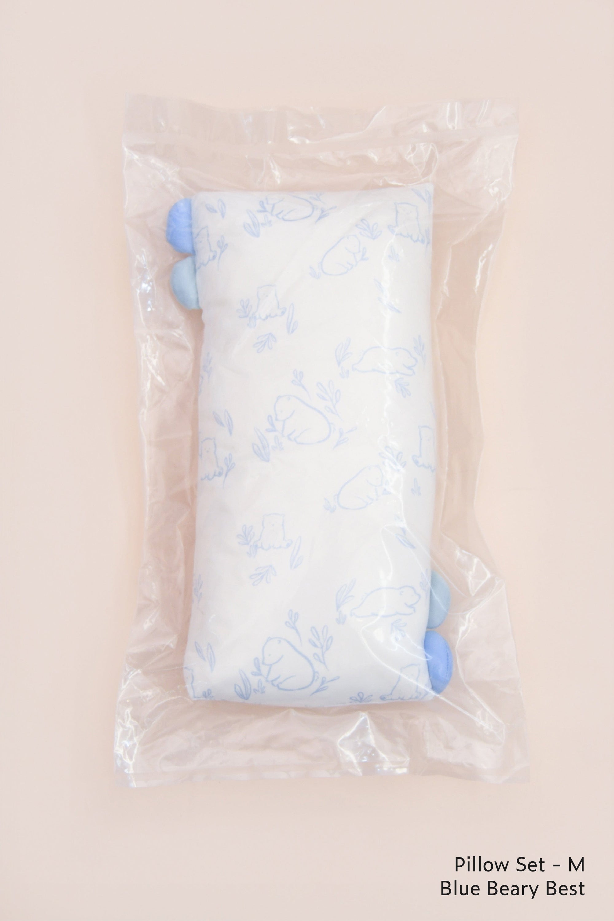 Blue Beary Best M Pillow Set (Exploded)