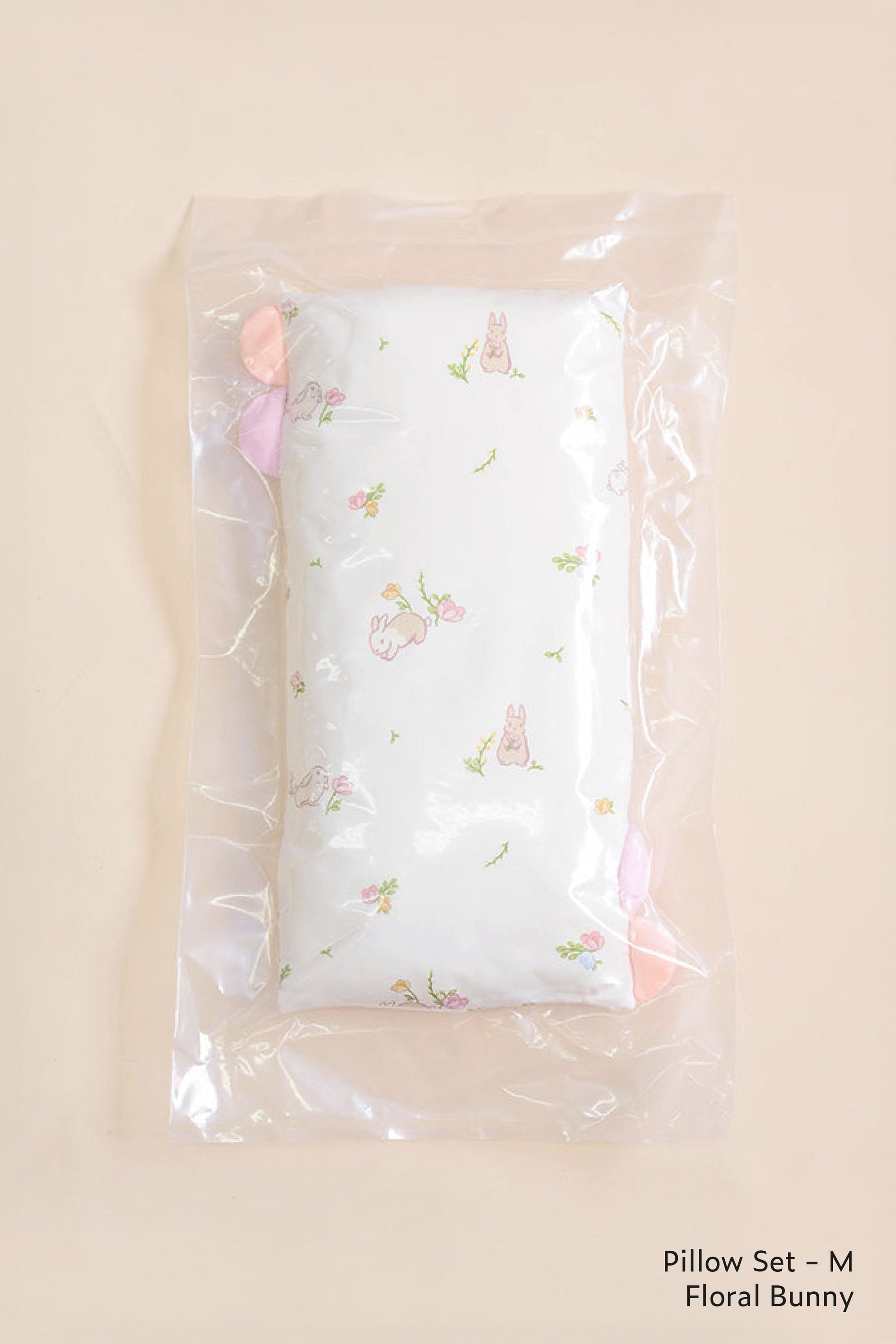 Floral Bunny pillow set M in plastic