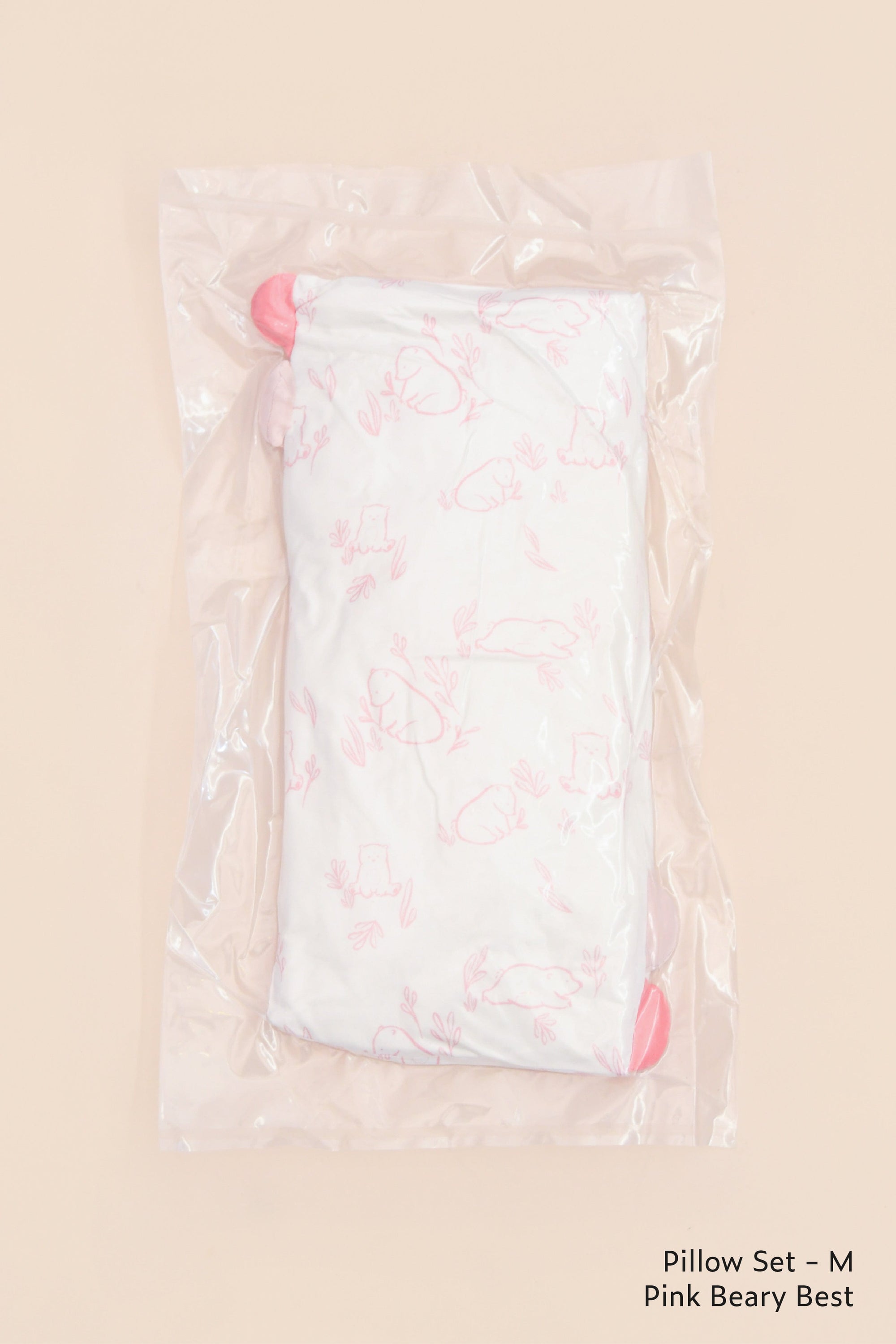 Pink Beary Best Pillow Set M
