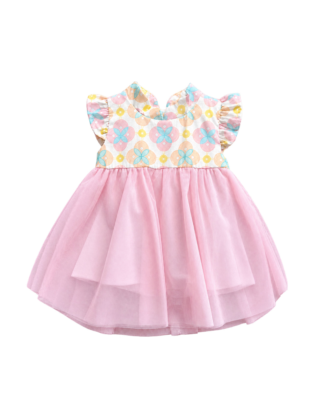 Flora Dress - Cream Lucky Coins
