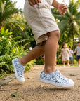 Jefferson Print Child Skyway Blue / Shell White / Cloud Rainbow