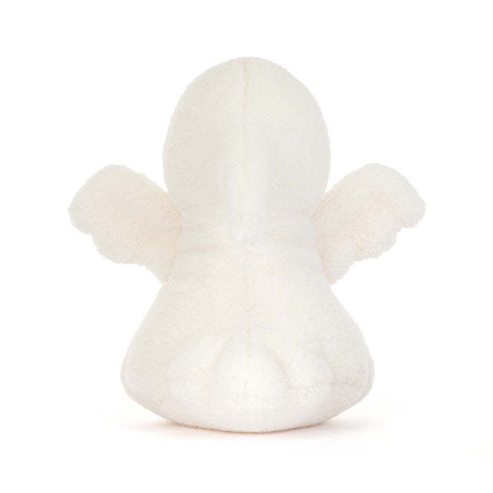 Jellycat Ghost Bob soft white ghost plush, back view