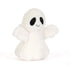 Jellycat Ghost Bob soft white ghost plush, front view