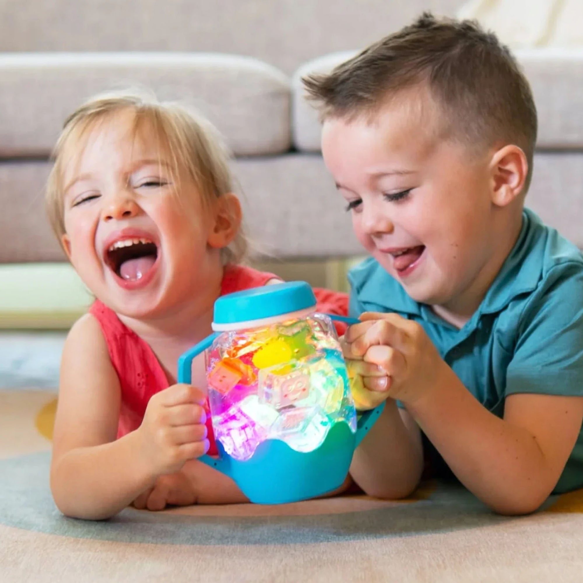 Glo Pals Blue Sensory Jar 