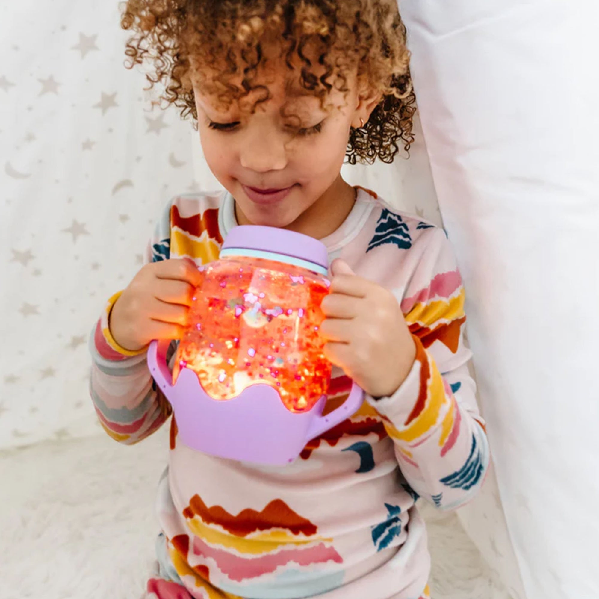 Glo Pals Purple Sensory Jar 