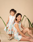 Maya Dress - Green Landscape