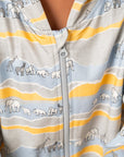 Carey Hoodie - Grey Animals March