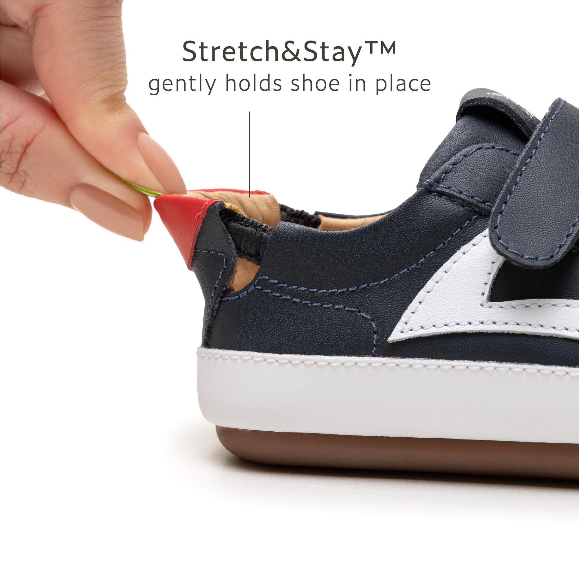 Hopper Sneakers Navy White Tomate