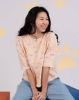 Ladies Crop Tee - Hot Dogs