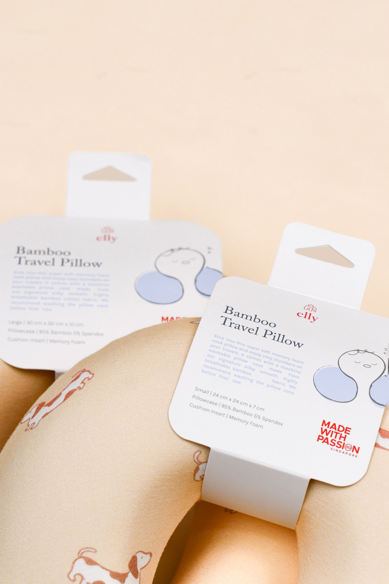 Snuggle Neck Pillow - Hot Dogs