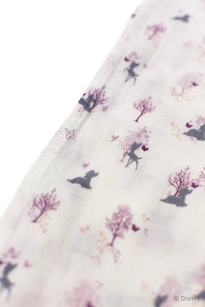 Disney x elly Organic Cotton Swaddle - Forest Bambi | Ideal for Newborn Baby Gifts | The Elly Store Singapore