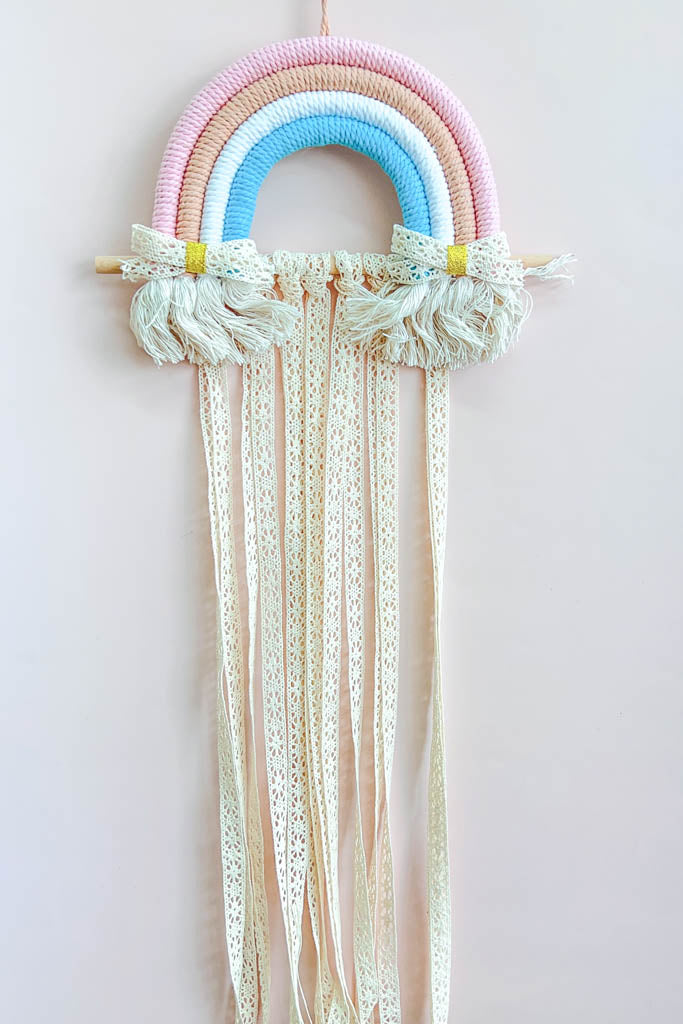 Hair Clip Holder - Pastel Rainbow