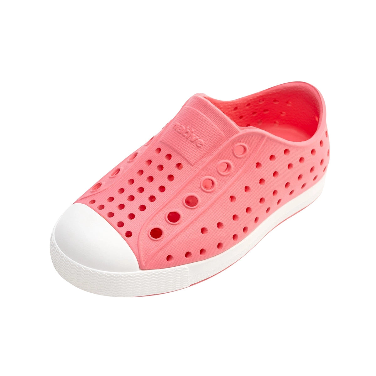 Native Jefferson flamingo Pink shoes front