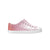 Native pink gradient perforated slip-on shoes with breathable design and lightweight comfort