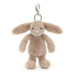 Jellycat Bashful Bunny Beige Bag Charm