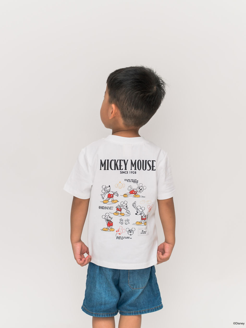 Kids Tee - Doodle Mickey back