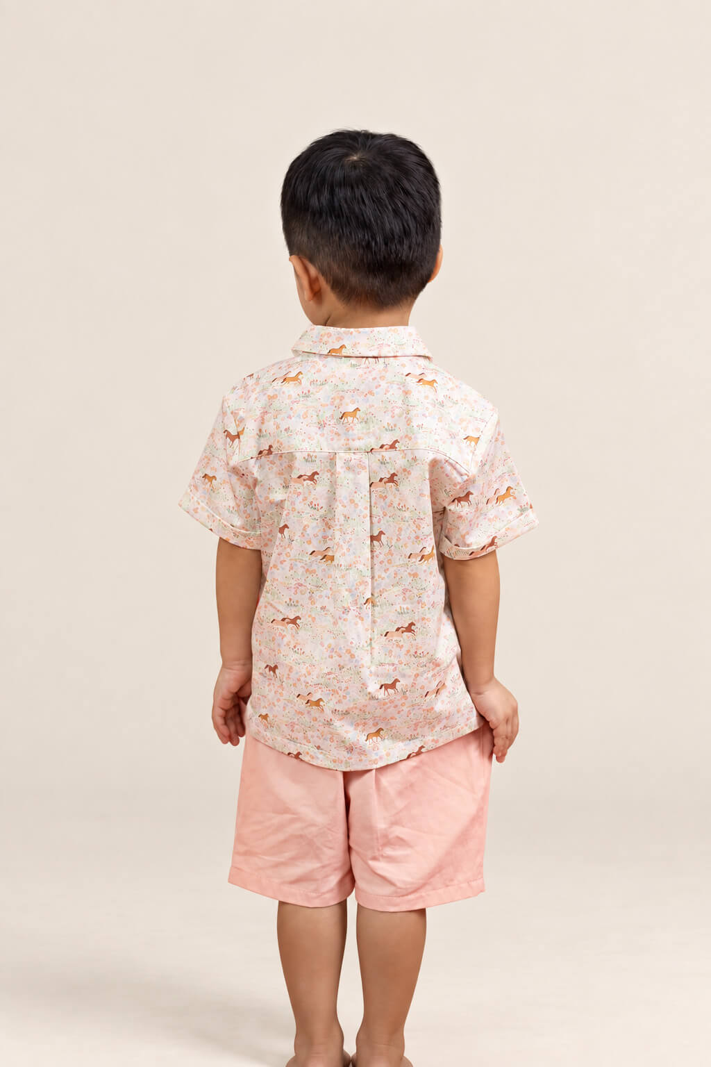 Little Man Shirt - Meadow Horses