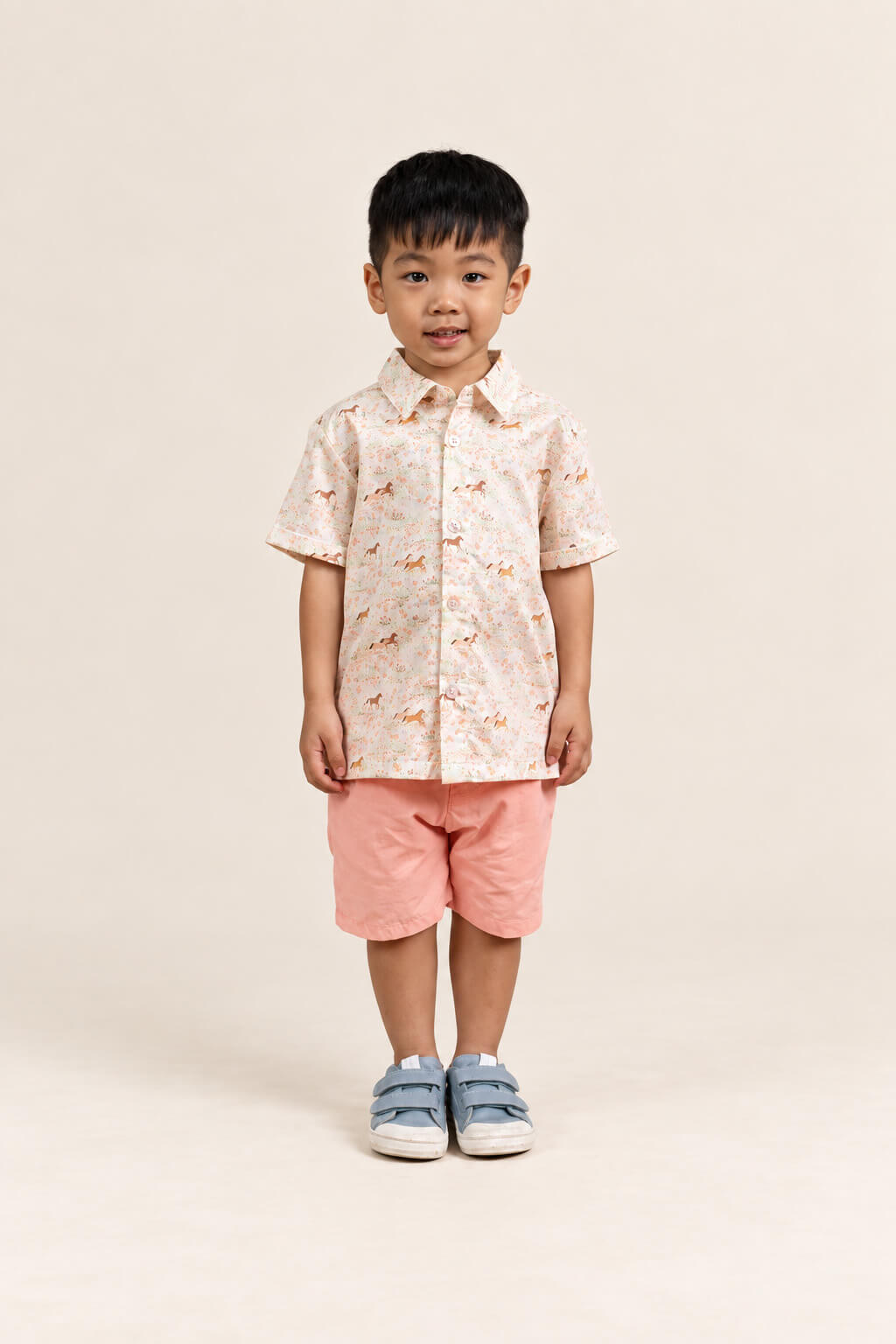 Little Man Shirt - Meadow Horses