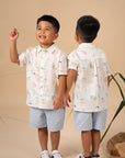 Little Man Shirt - White Wilderness
