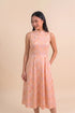Ladies Alexis Cheongsam - Pink Floral Bamboo