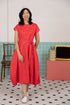 Ladies Sora Dress - Skyla Red