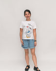 Ladies Tee Doodle Minnie mom solo
