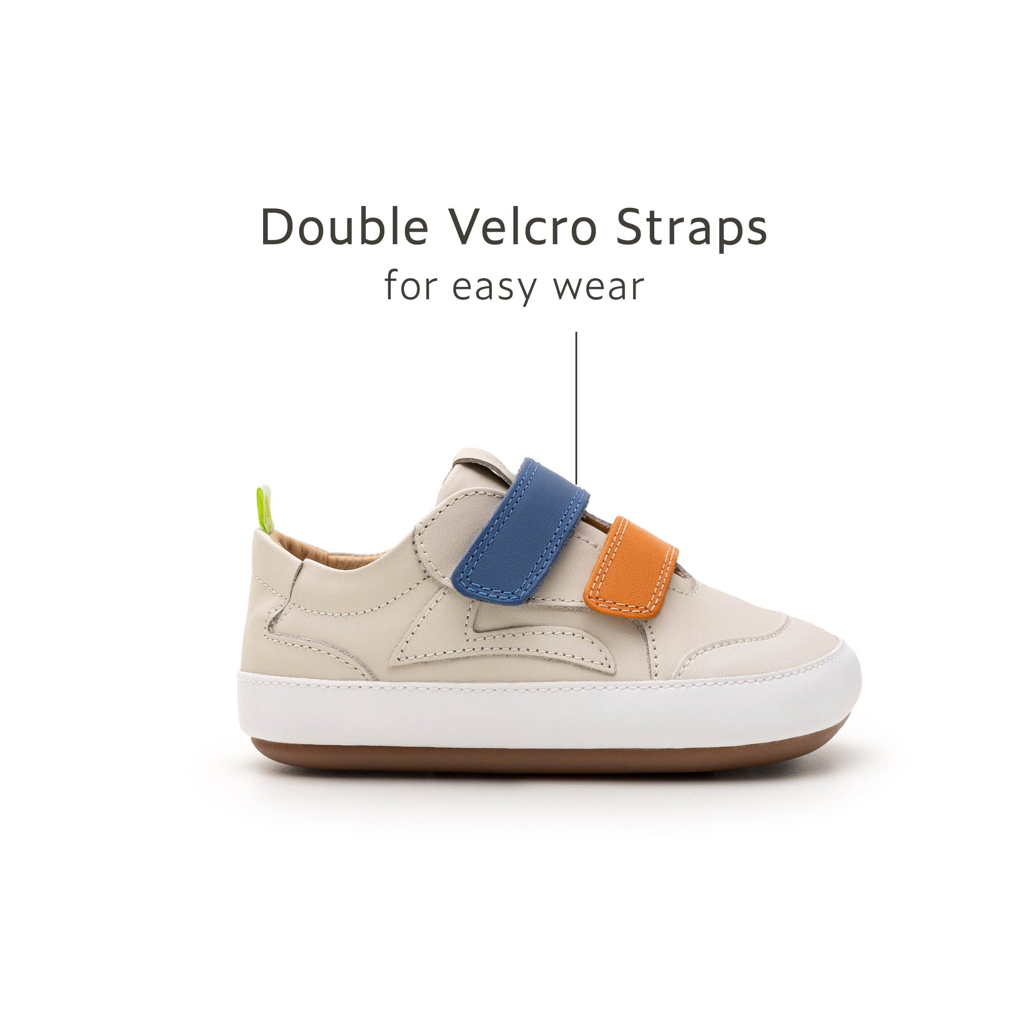 Landy Sneakers Tapioca Tangerine Blue Tang