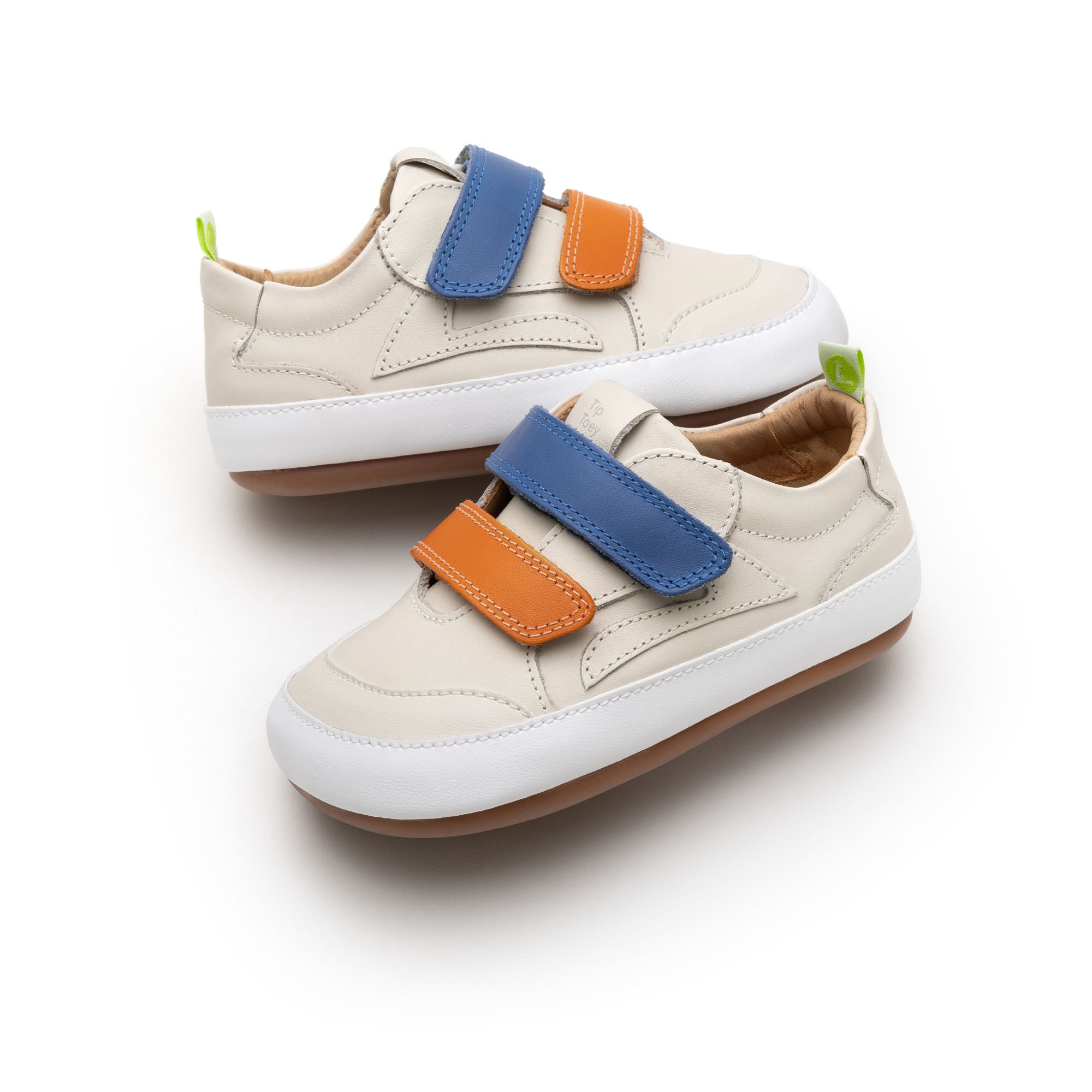 Landy Sneakers Tapioca Tangerine Blue Tang