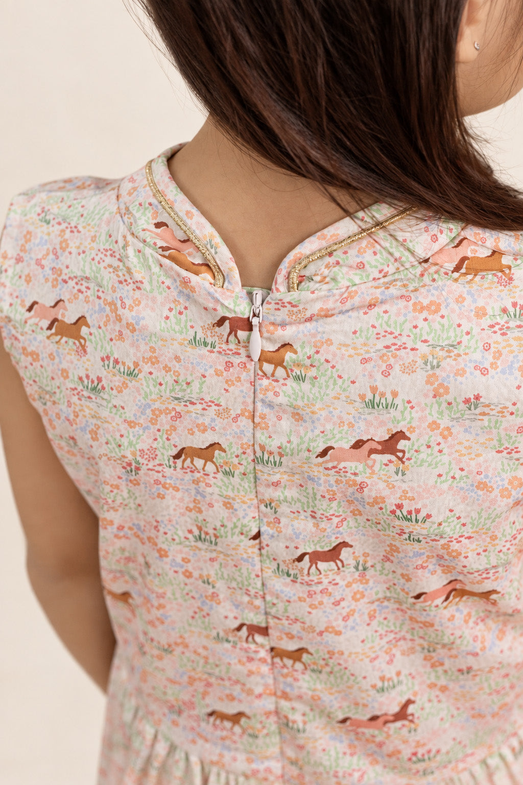 Luna Cheongsam - Meadow Horses