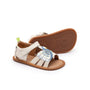 Macaw Sandals White Dream Mint Denim