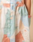 Maya Dress - Green Landscape