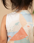 Maya Dress - Green Landscape
